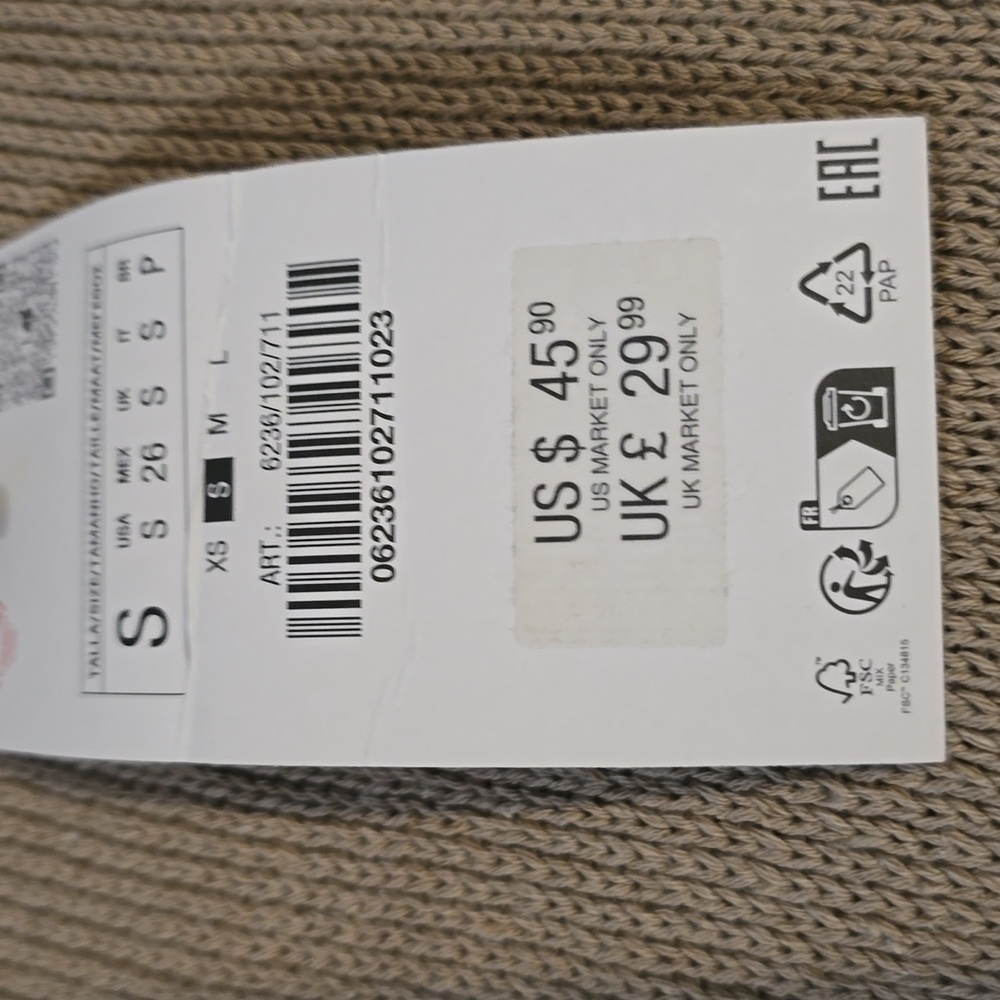 NWT Zara Sweater - Picture 5 of 7